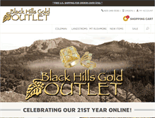 Tablet Screenshot of goldoutlet.com